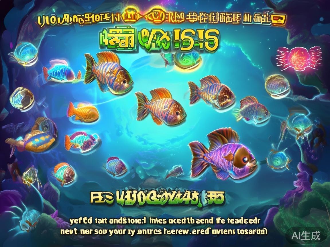 新版游戏引入了多样化的鱼种和特殊道具，比如超大型的
